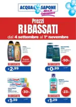 Acqua & Sapone SRL Societ&agrave; Consortile Prezzi ribassati - al 01.11.2026
