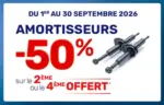 AD Auto Les experts AD s&rsquo;occupent de remplacer vos amortisseurs. - au 30.09.2026
