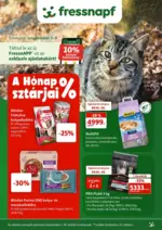 Fressnapf-Hung&aacute;ria Kft.: Fressnapf &uacute;js&aacute;g &eacute;rv&eacute;nyess&eacute;ge 2026.09.09-ig - 2026.09.09 napig