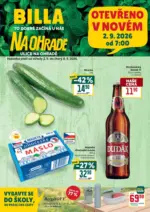 Billa Billa Speci&aacute;l Strakonice &ndash; do 08.09.2026