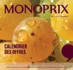 Monoprix CALENDRIER DES OFFRES - au 27.09.2026