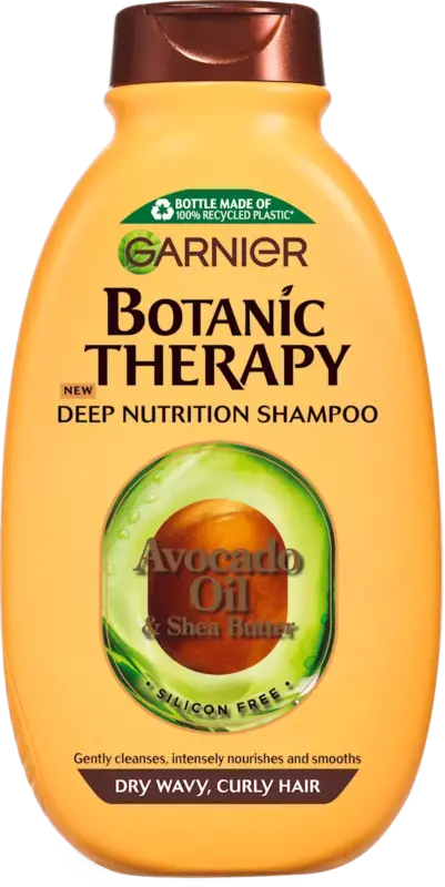 Șampon Avocado Oil pentru părul uscat, ondulat și creț
