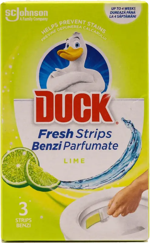 Benzi parfumate pentru toaletă lime