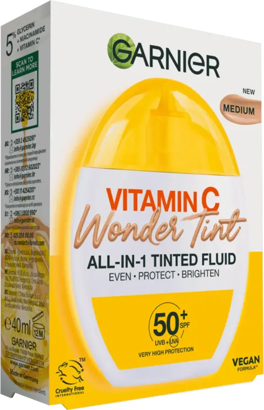 Fluid de zi nuanțator cu SPF50+ medium