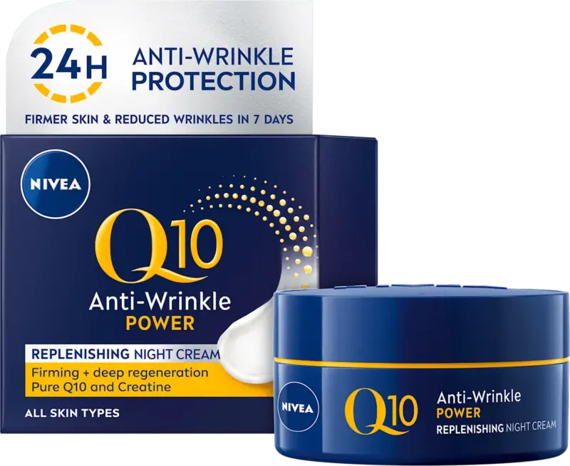 Cremă antirid Q10 de noapte pentru față