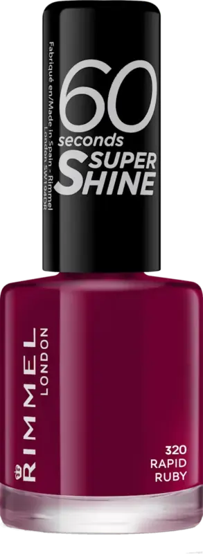 Lac de unghii 60 Seconds Super Shine 320 Rapid Ruby