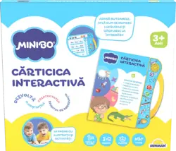 Cărticică interactivă cu ilustrații și activități, 10 pagini