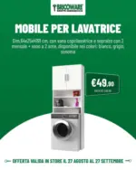 Bricoware Mobile per lavatrice - al 27.09.2026