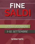 Semeraro Fine saldi - al 15.09.2026