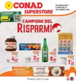 CONAD NORD OVEST Campioni del risparmio - al 22.09.2026