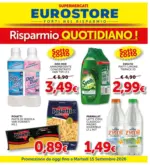 Supermercati Eurostore Risparmio Quotidiano! - al 15.09.2026