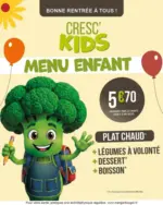 Crescendo MENU ENFANT - au 15.09.2026