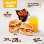 Bageterie Boulevard SN&Iacute;DAŇOV&Eacute; KOMBO &ndash; do 14.09.2026