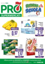 PRO7 Supermercati Ritorno a scuola - al 11.09.2026