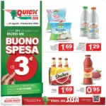 Quick Sisa Buono spesa di 3 euro - al 09.09.2026
