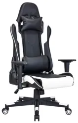 Gamingstuhl Ziva Schwarz/Wei&szlig;