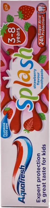 Pastă de dinți Splash 3-8 ani