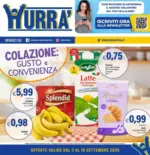 Hurr&agrave; Discount Colazione: Gusto e convenienza - al 16.09.2026