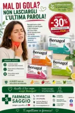 Farmacia Saggio Sconto -30% - al 06.09.2026