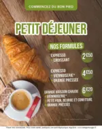 Crescendo PETIT D&Eacute;JEUNER - au 17.09.2026