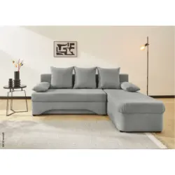 Ecksofa mit Bettfunktion und Bettkasten