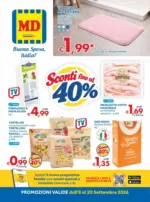 MD Discount Sconti fino al 40% - al 20.09.2026