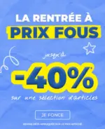 Degriff'Stock Rentr&eacute;e &agrave; prix fous - au 14.09.2026