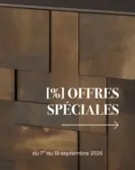 XXL Maison Offres sp&eacute;ciale - au 19.09.2026
