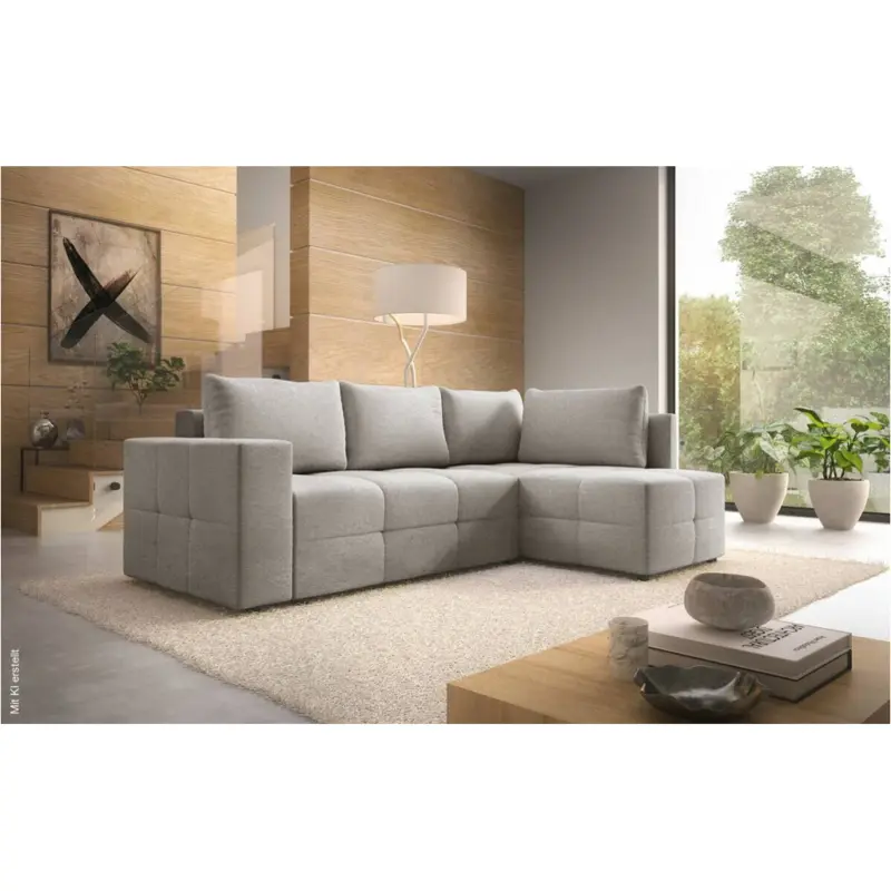 Ecksofa mit Bettfunktion und Bettkasten