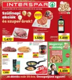Interspar: INTERSPAR sz&oacute;r&oacute;lap - 2026.09.10 napt&oacute;l