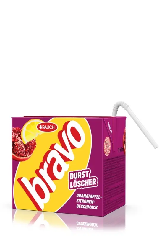 Bravo Durstl&ouml;scher Granatapfel Zitrone