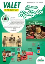 Gefako Getr&auml;nke Valet: Angebote - bis 19.09.2026