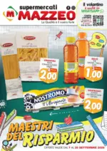 Mazzeo Supermercati MAESTRI DEL RISPARMIO - al 20.09.2026