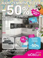 M&ouml;belix Aktu&aacute;ln&iacute; nab&iacute;dky a slevy &ndash; do 21.09.2026