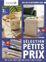 E.Leclerc PETITS PRIX 2 - au 19.09.2026
