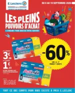 E.Leclerc Les Pleins Pouvoirs D'achat - au 19.09.2026