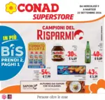 Conad Superstore Campioni del risparmio - al 22.09.2026