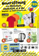 TEDi Discount TEDi Neuer&ouml;ffnung in Friedrichroda - bis 13.09.2026