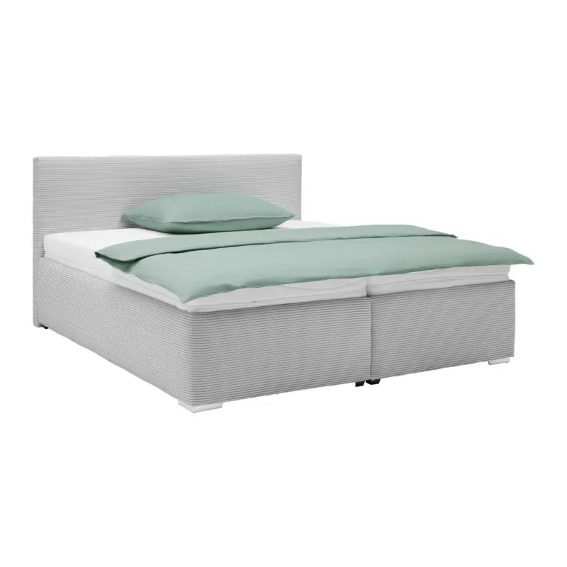 Polsterbett Lesia in Grau ca. 180x200cm