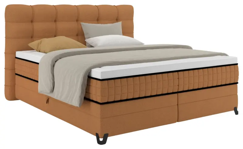 Boxspringbett Carmen C Rostfarben ca. 160x200cm