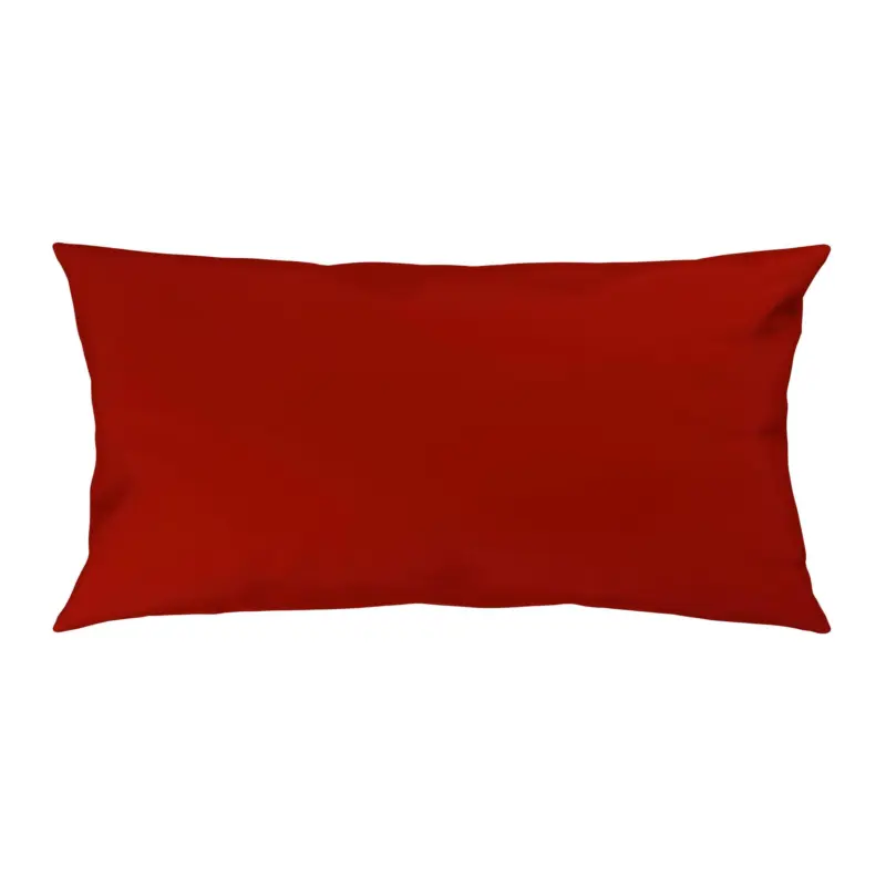 Kissenh&uuml;lle Xenia Uni Rot ca. 40x80cm