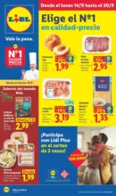 Lidl № 1 PRECIO - Ofertas v&aacute;lidas del 14/09 al 20/09 - desde el 14.09.2026