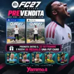 Yammo Prevendita - al 23.09.2026