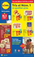 Lidl № 1 PRECIO - Ofertas v&aacute;lidas del 14/09 al 20/09 - desde el 14.09.2026