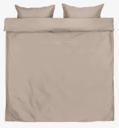 JYSK Lenjerie pat INGEBORG Satin 200x220 nisipie