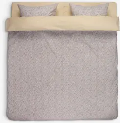 JYSK Lenjerie pat+cearșaf NIKOLINE 200x220 lila