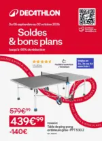 Decathlon Soldes & Bons plans - au 02.10.2026