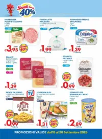 Sconti fino al 40%