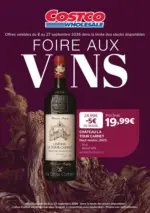 Costco FOIRE AUX VINS - au 27.09.2026