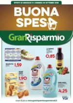 Gran Risparmio Buona Spesa - al 20.09.2026